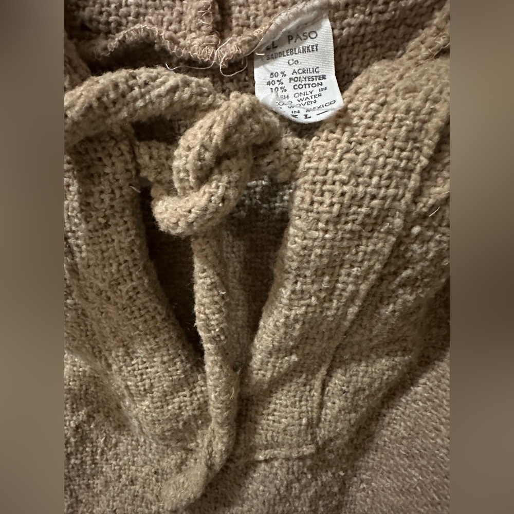 Hand Woven Hoody Size XL - Picture 5 of 7